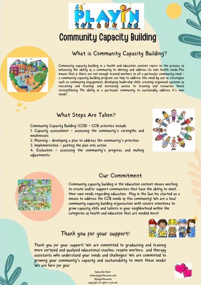 Community Capacity Building