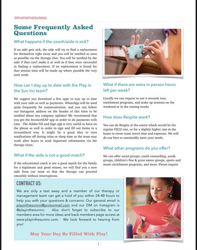 FAQ Sheet 2